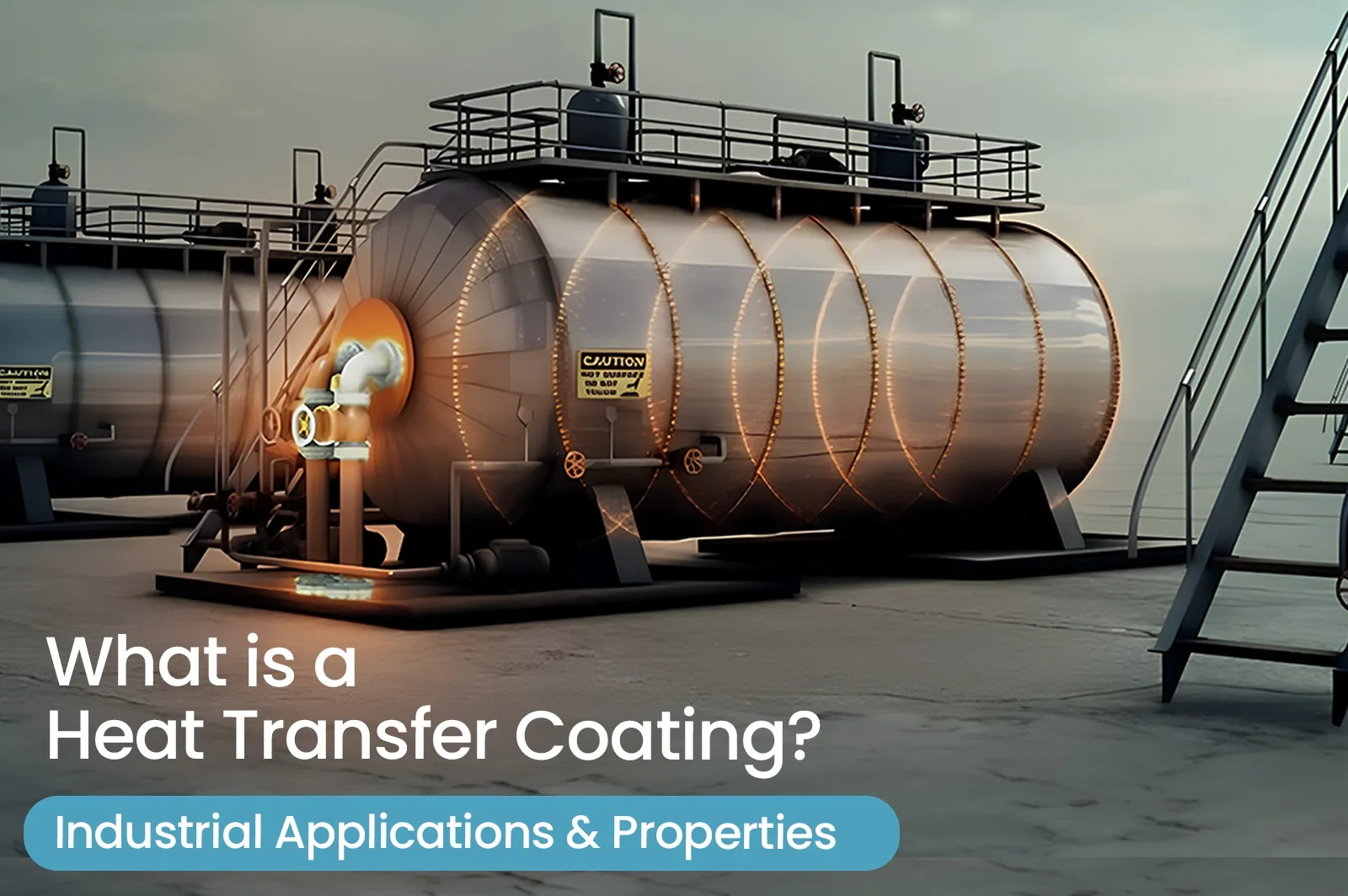 Industrial application of thermal conductive coatings